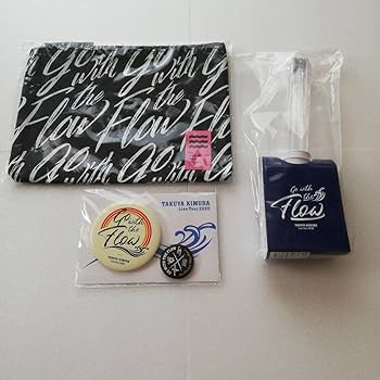 新品　木村拓哉 Go with the Flow グッズ　5点　まとめ売り Amazon.co.jp: 木村拓哉ライブツアー2020グッズ : おもちゃ